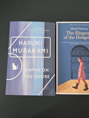 Contemporary fiction Book Bundle - Kafka on the Shore, Elegance of the Hedgehog